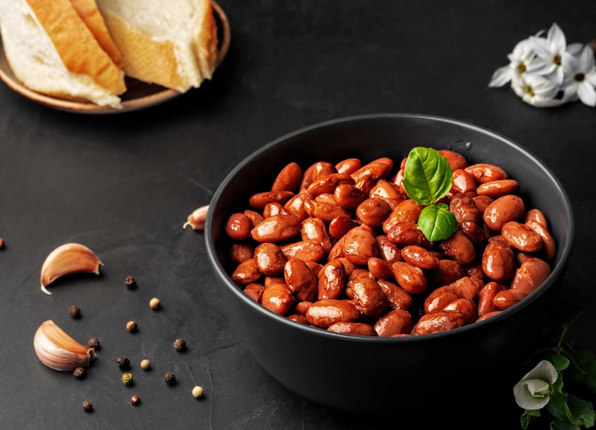 Haricots après le lobio géorgien