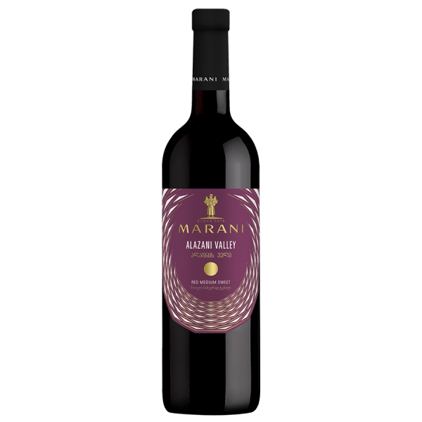 vin rouge géorgien de la vallée d'alazani