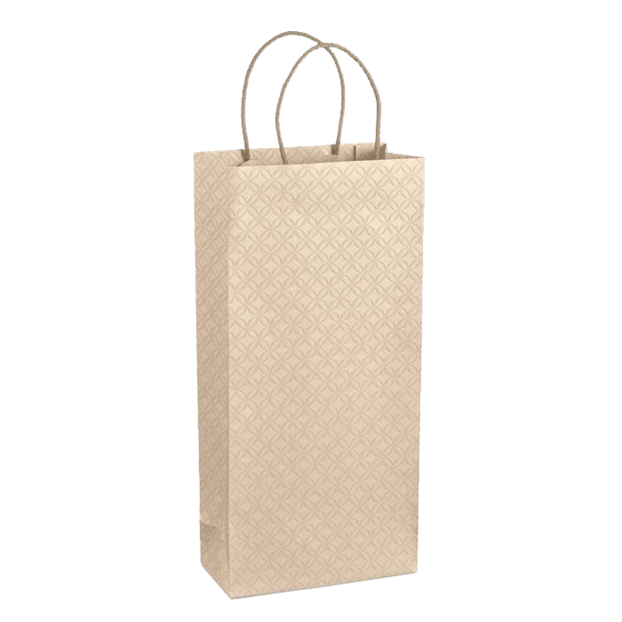 Sac en papier de luxe pour 1 ou 2 vins