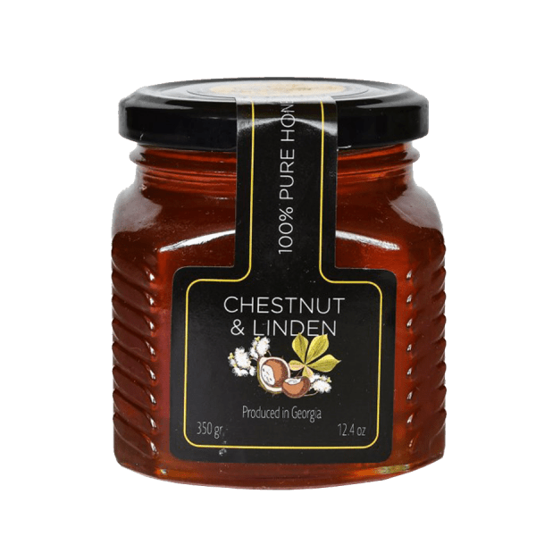 Miel de Géorgie au tilleul et à la châtaigne. Miel de tilleul de Géorgie. Miel de Géorgie aux châtaignes et au tilleul. Miel de Géorgie au tilleul et à la châtaigne.