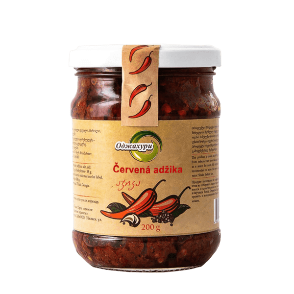 Adzhika rouge de Géorgie