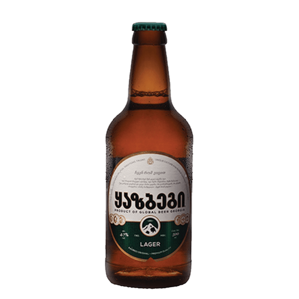 bière géorgienne kazbegi lager
