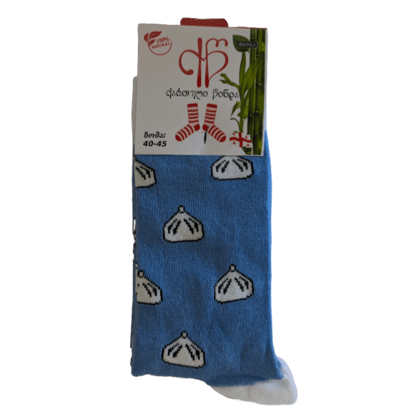 chaussettes de couleur khinkali
