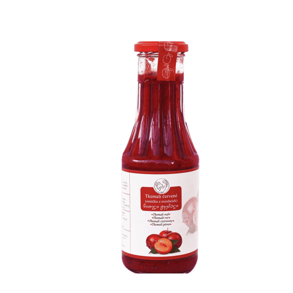 Sauce rouge tkemali de Géorgie