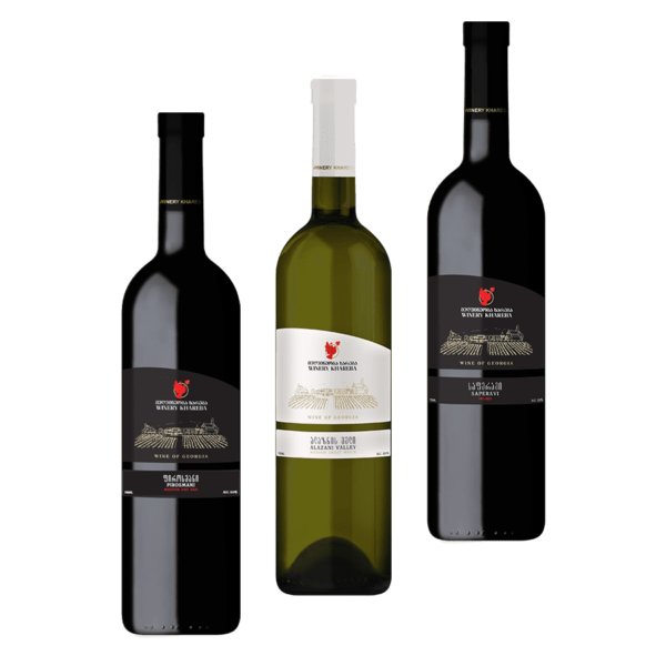 Coffret de dégustation de 3 vins Khareba