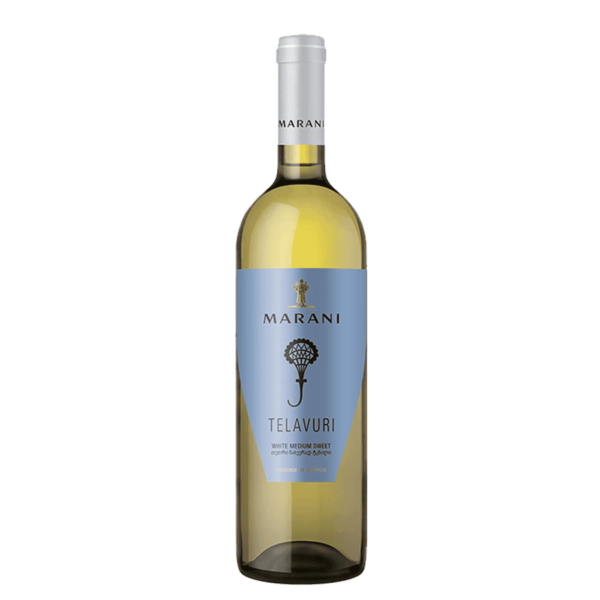 Vin blanc mi-sucré Telavuri Géorgie