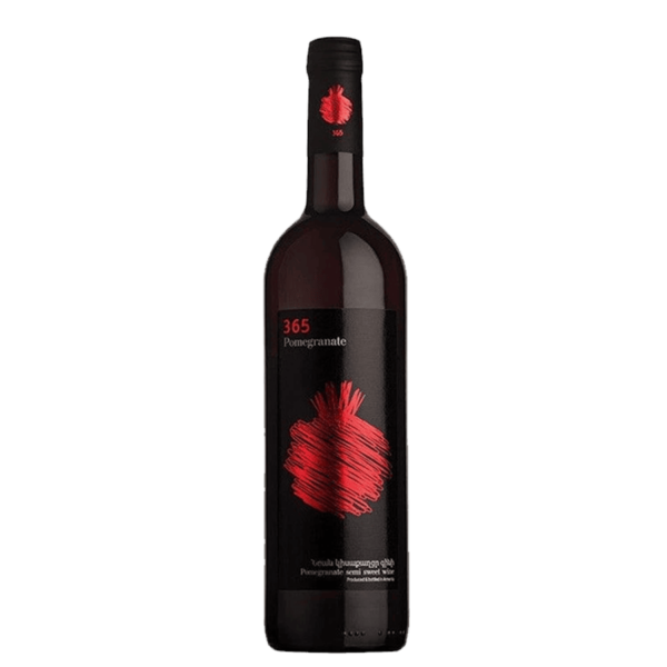 Vin de grenade d'Arménie rouge demi-doux