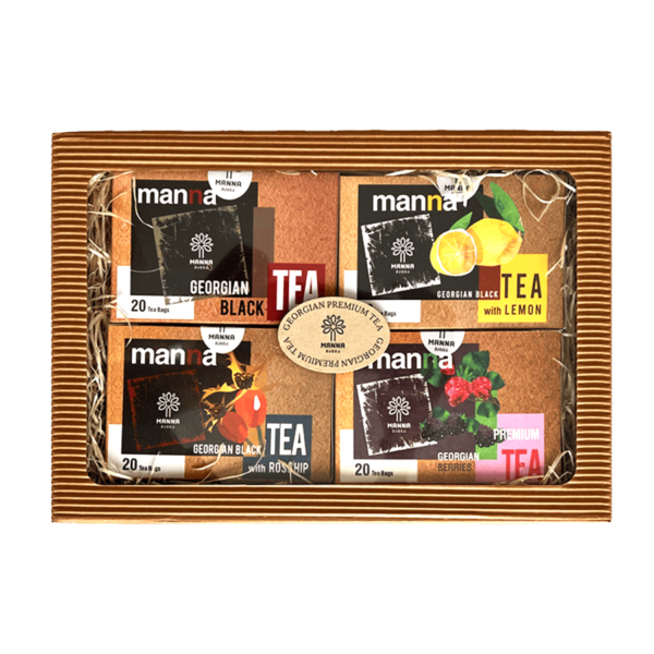 Collection cadeau de thés portionnés de Géorgie "Black"
