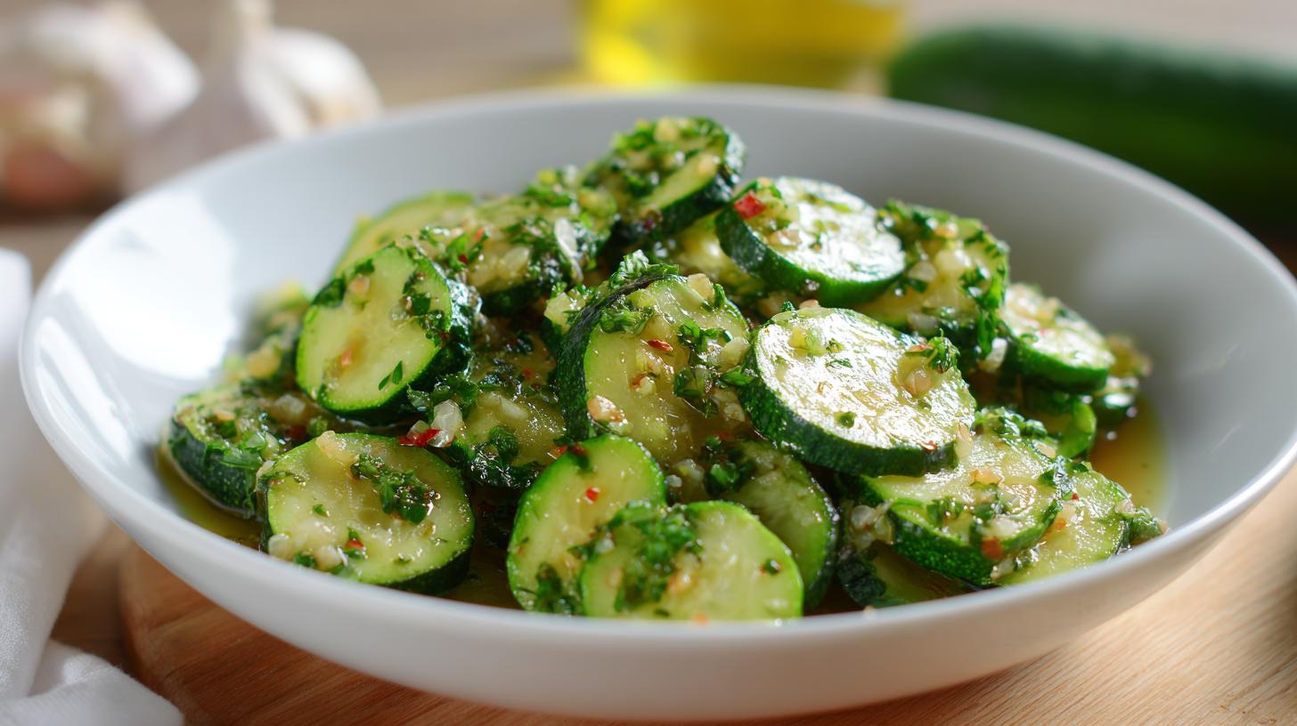Courgettes à l’ail et coriandre : accompagnement léger. Conclusion