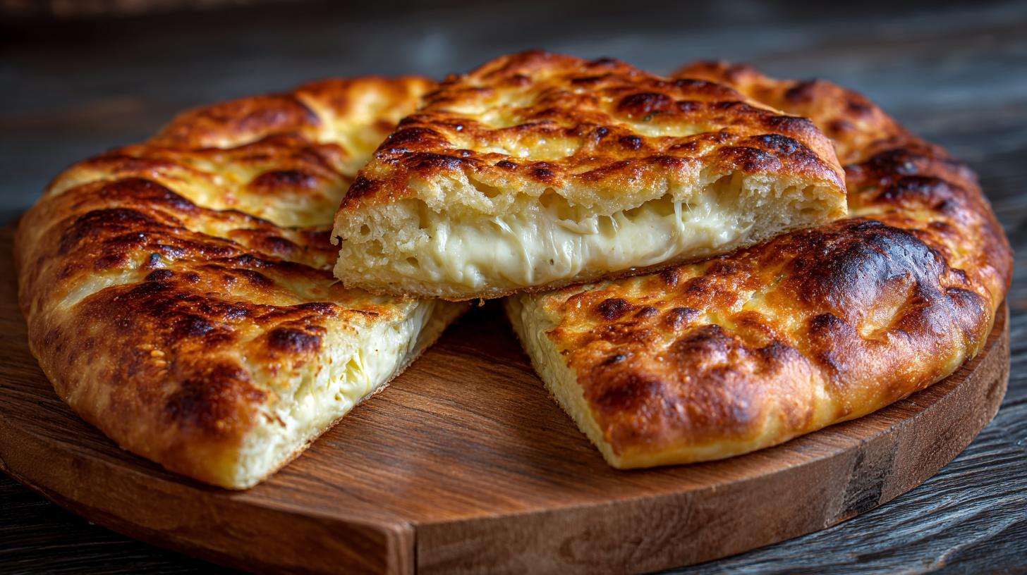 Khachapuri de Mingrélie : version très fromagère. Le khachapuri megruli dans la culture et la société géorgienne