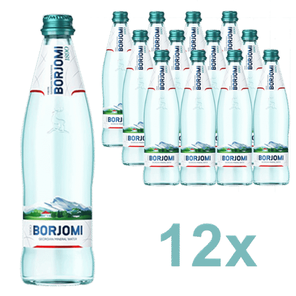 Borjomi in the glass - package