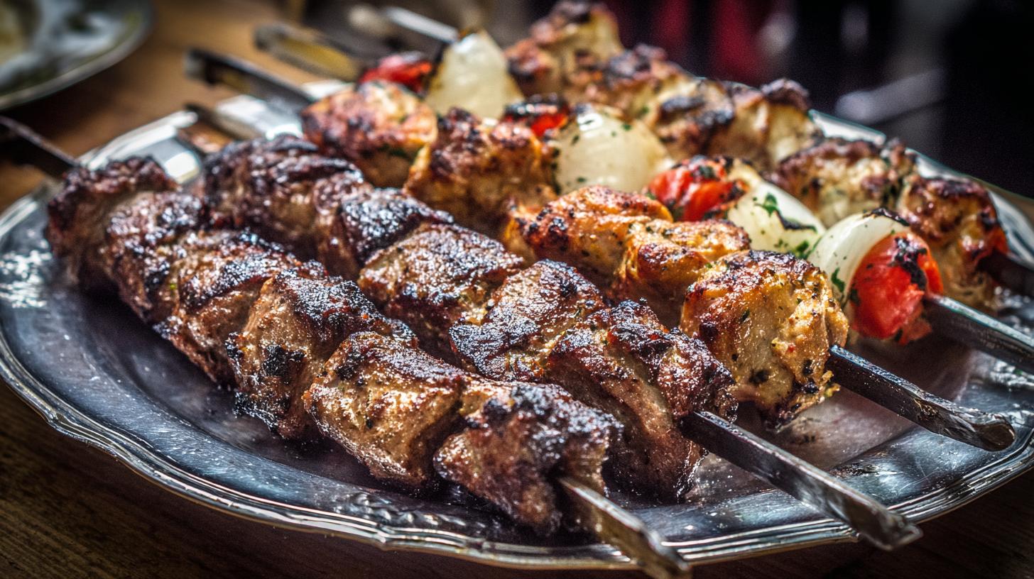 Mtsvadi : brochettes géorgiennes grillées. Une recette traditionnelle de mtsvadi à tester chez soi