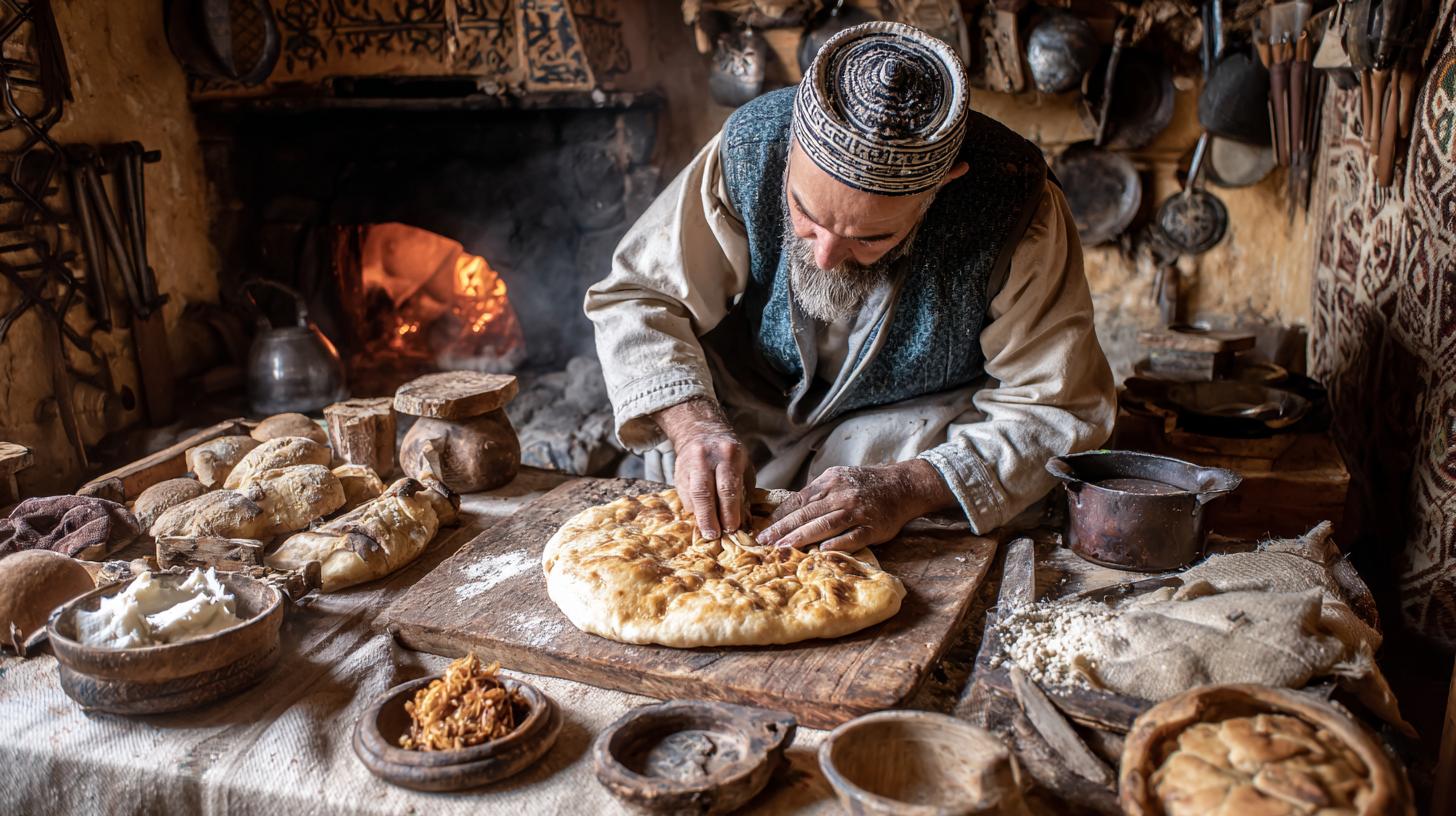 Kubdari : tourte à la viande de Svanétie. La préparation de la kubdari : un art transmis de génération en génération