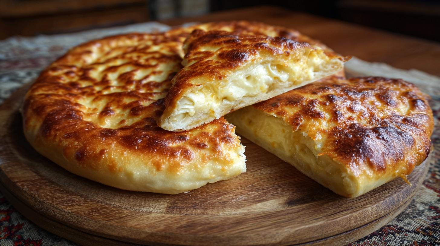 Khachapuri d’Iméréthie : pain au fromage Imeruli. Les accords culinaires avec le khachapuri imérétien