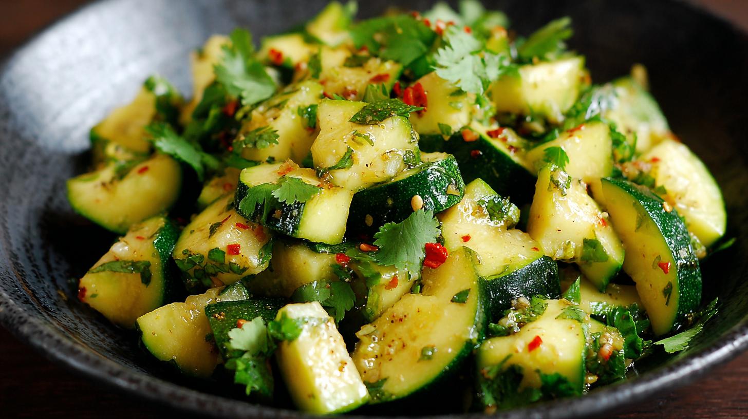 Courgettes à l’ail et coriandre : accompagnement léger. Conseils pour un meilleur choix de courgettes, d’ail et de coriandre