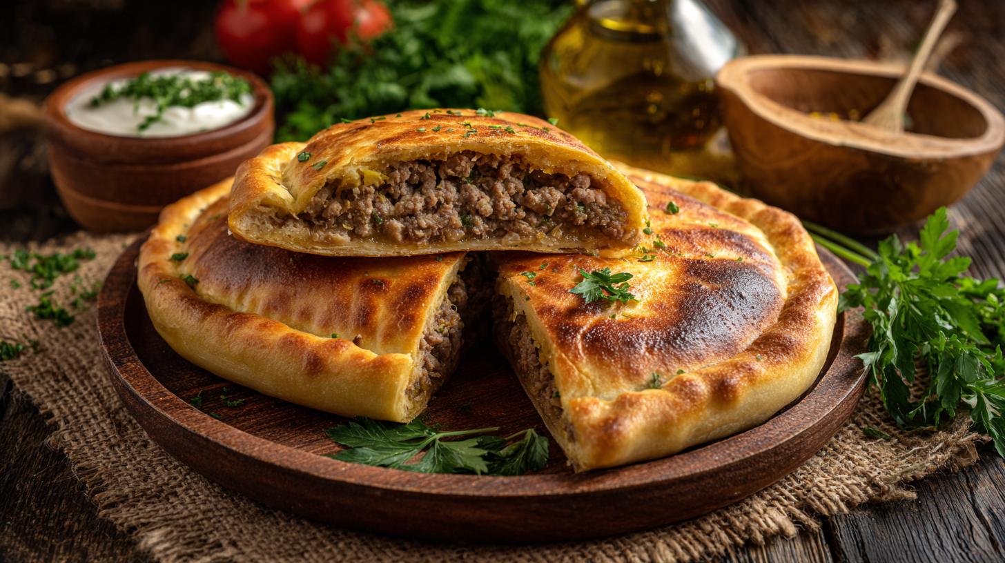 Kubdari : tourte à la viande de Svanétie. Les ingrédients clés de la kubdari : une alliance de simplicité et d’authenticité