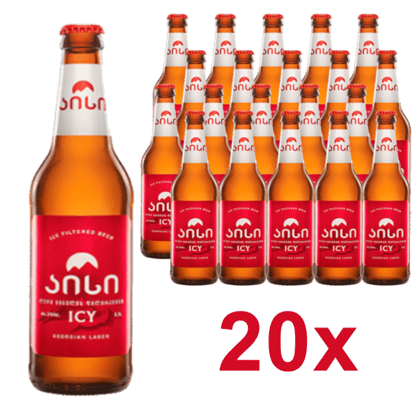 Georgian beer ICY package