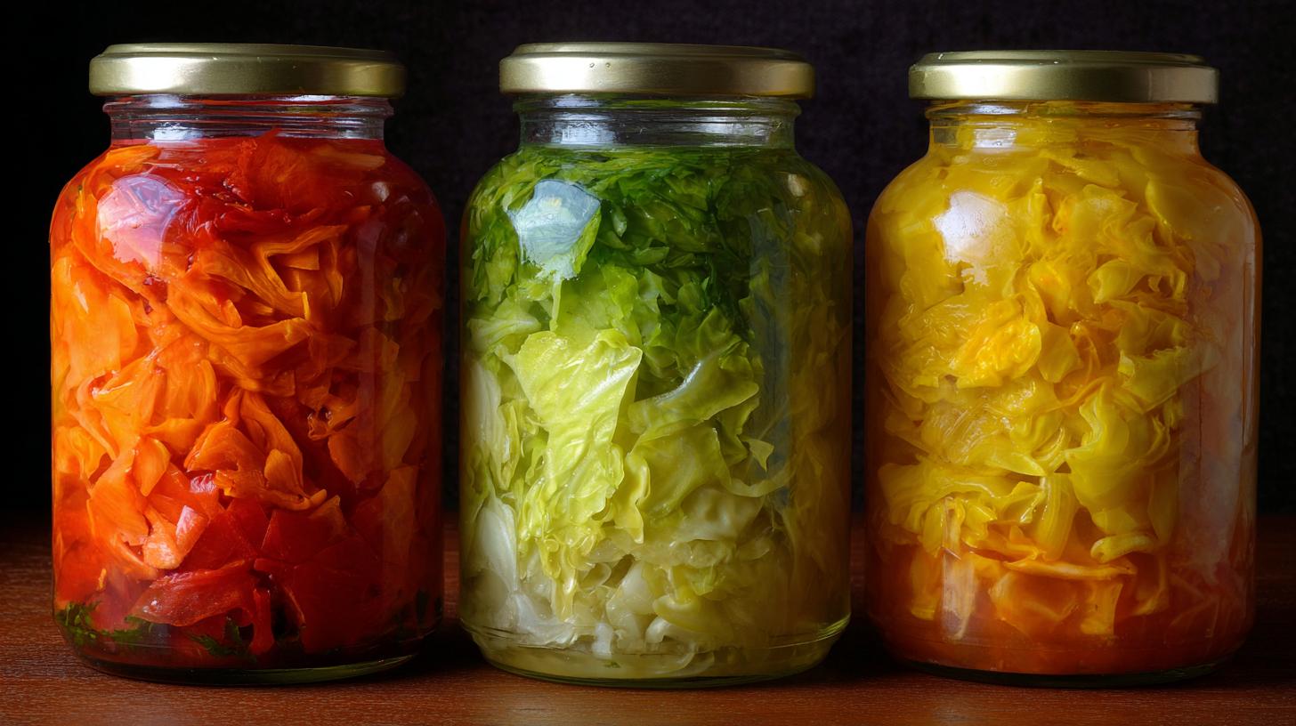 Chou mariné : légumes fermentés à la géorgienne. Étude comparative : chou fermenté géorgien et autres variétés fermentées dans le monde