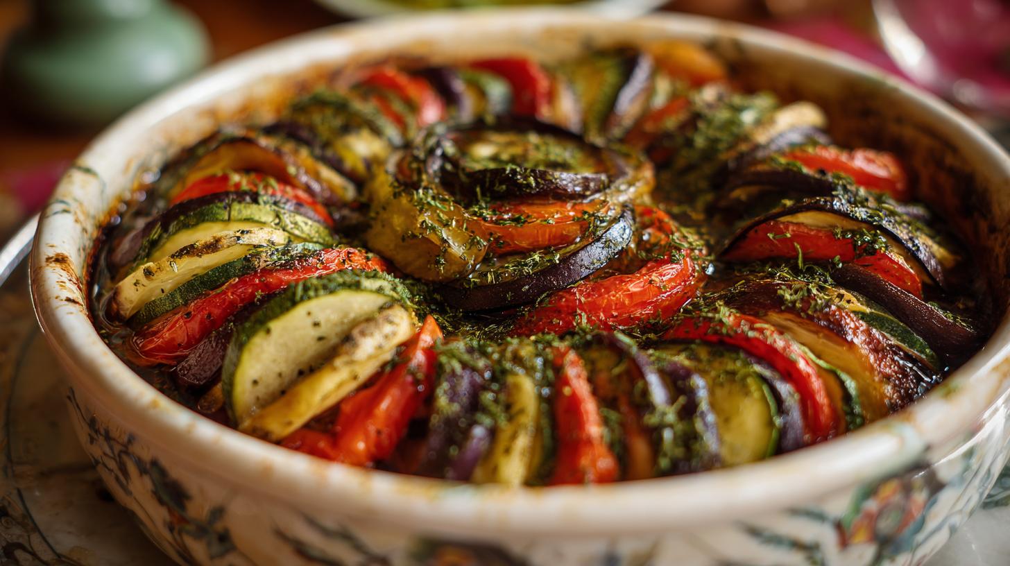 Adjapsandali : ratatouille géorgienne aux herbes. Conclusion