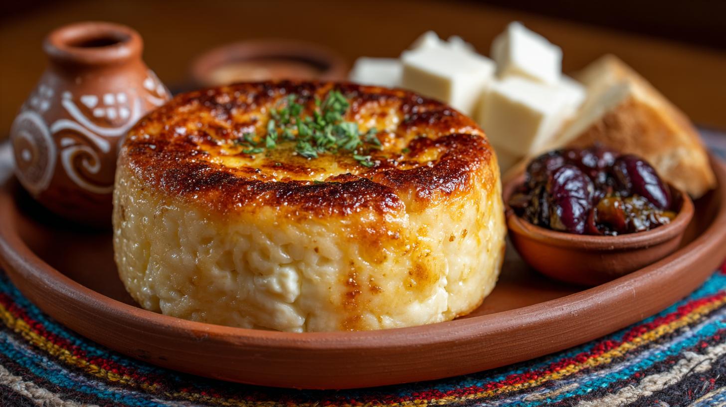 Gebzhalia : entrée au fromage de Samegrelo. Introduction à la cuisine géorgienne et à la région de Samegrelo