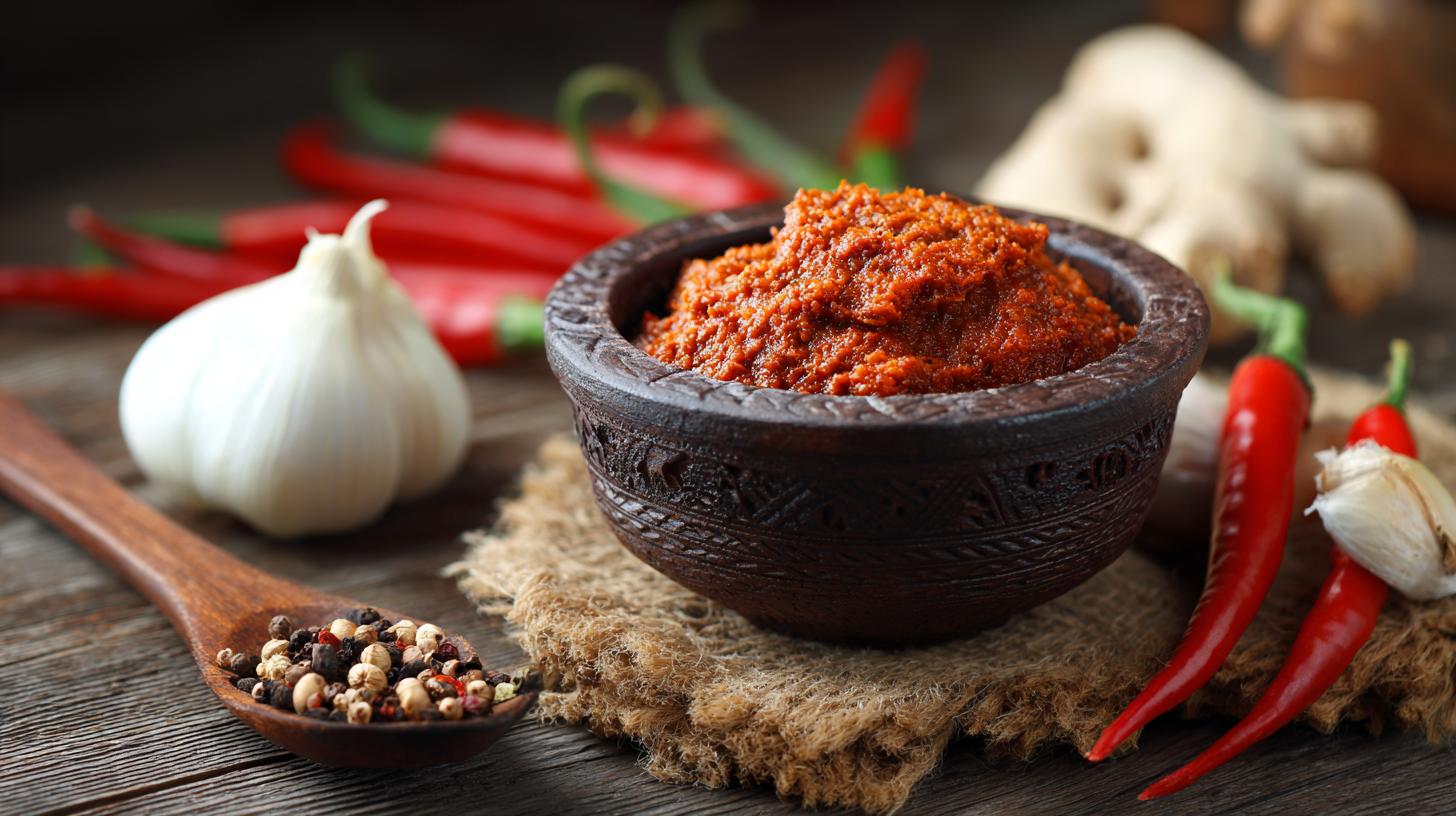 Adjika : pâte pimentée d’Abkhazie. Ingrédients de l’adjika : simplicité et richesse des saveurs