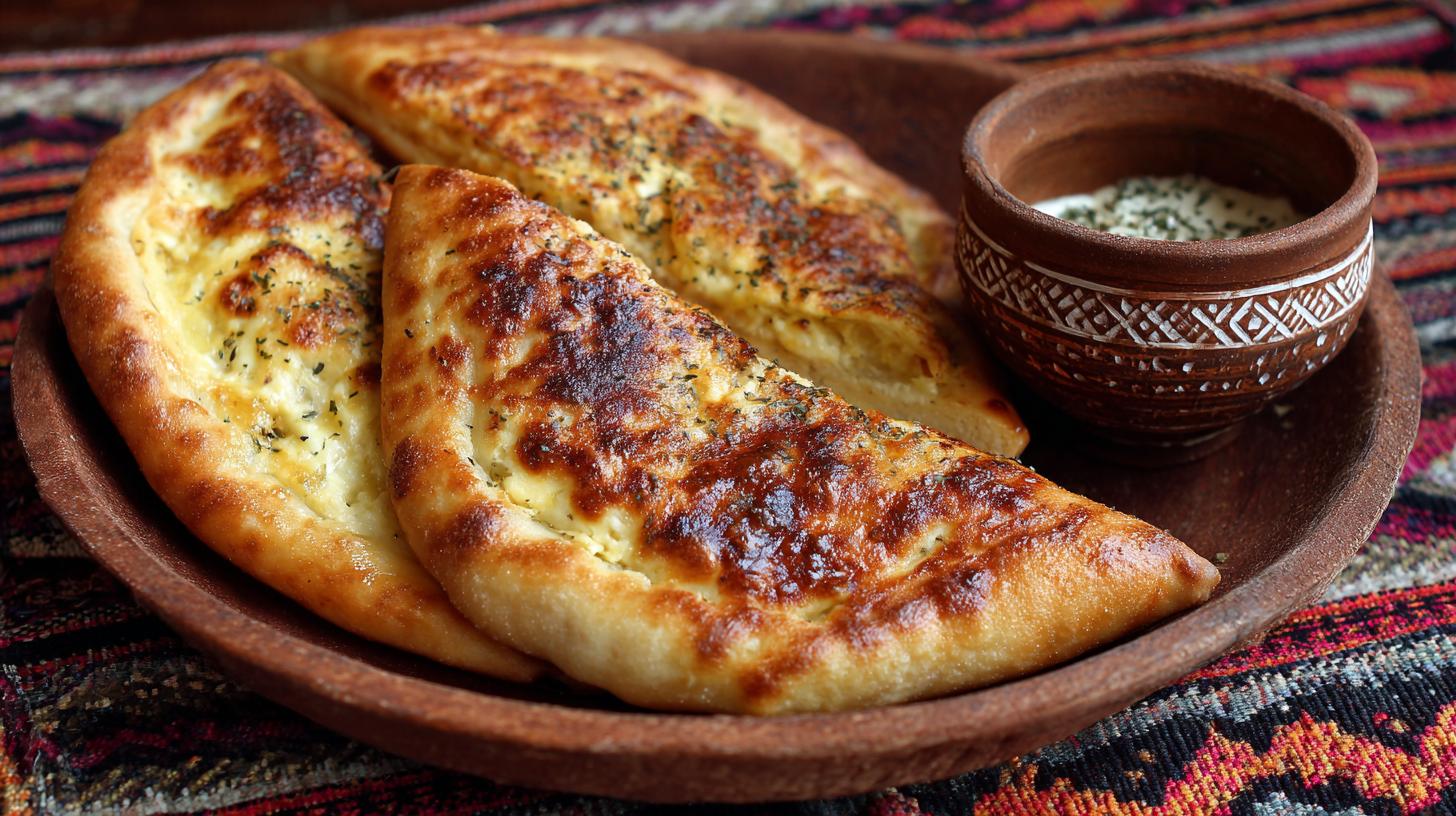 Imeretian Khachapuri: Traditional Georgian Cheese Bread Recipe. Variations of Georgian Khachapuri