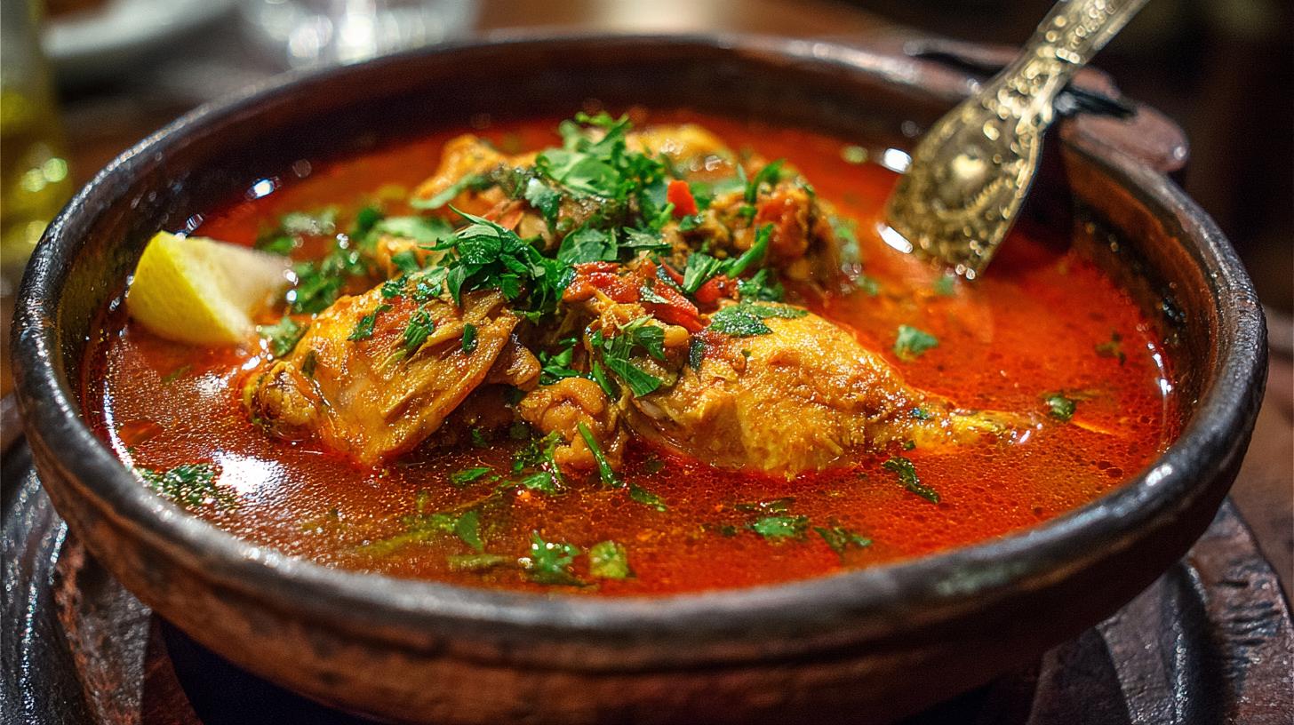 Chakhokhbili: Traditional Kakhetian Chicken Stew. Serving and Pairing Chakhokhbili