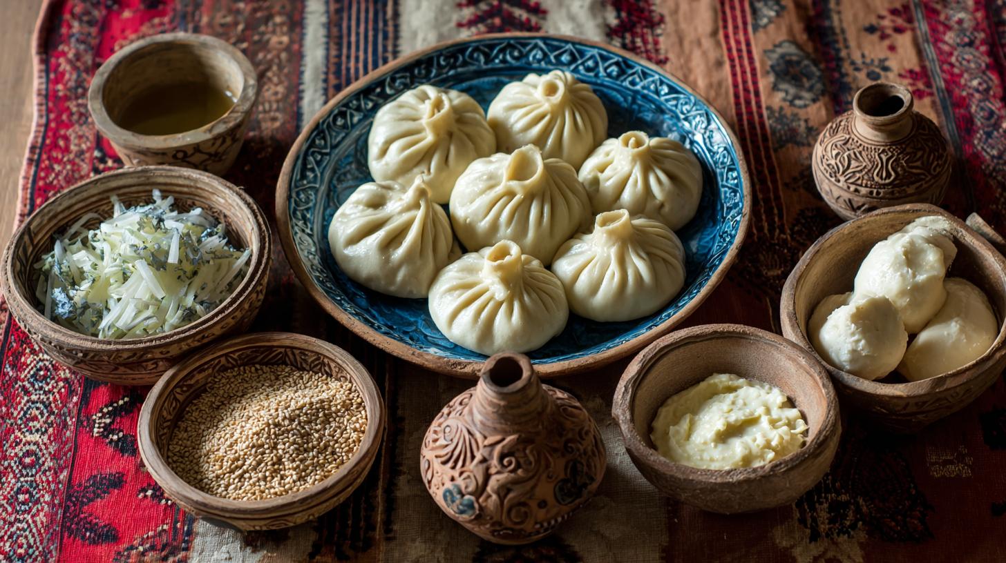 Traditional Khinkali Recipe: Step-by-Step Guide to Georgian Dumplings. Serving Suggestions and Accompaniments for Georgian Dumplings