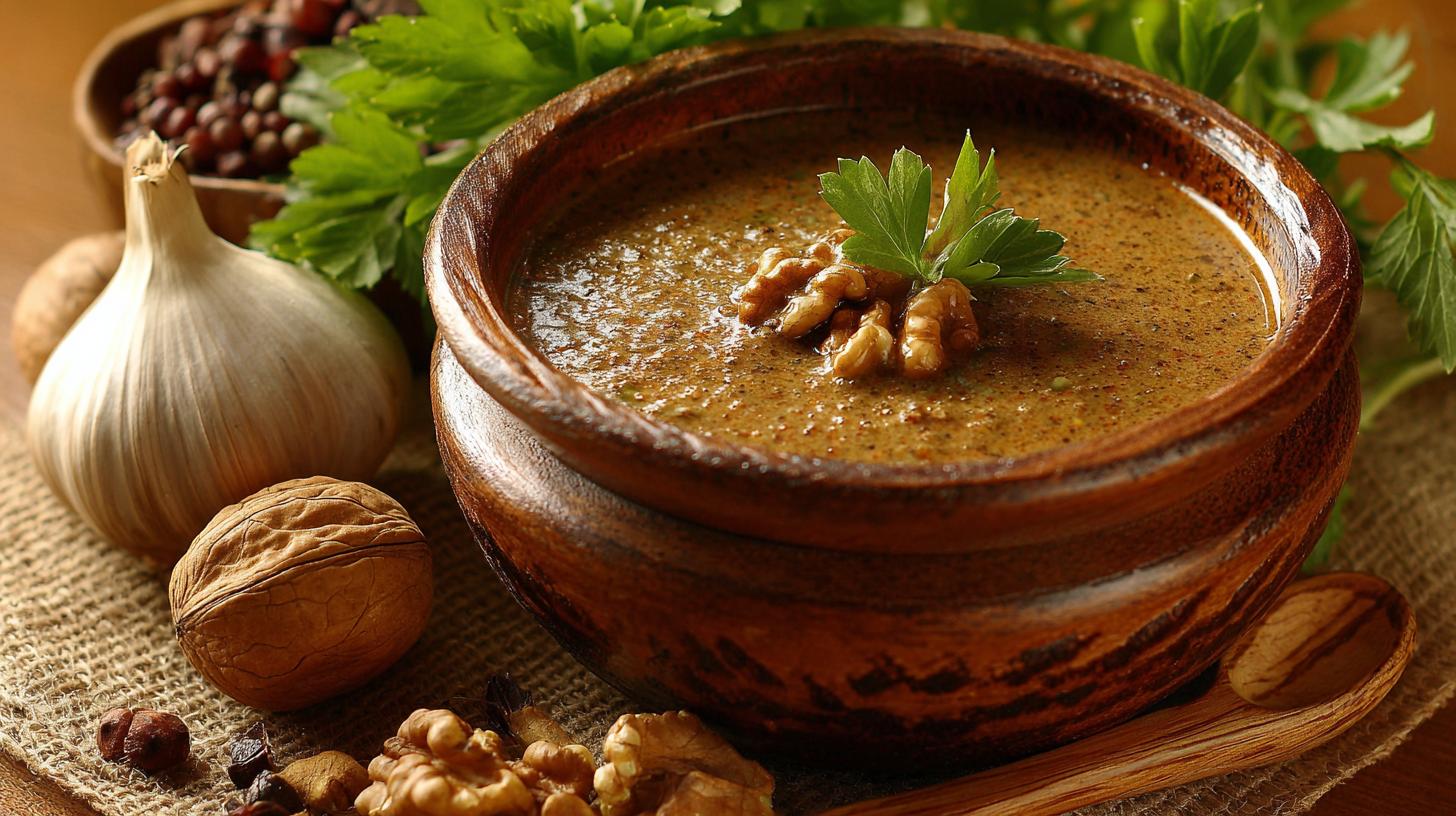 Walnut Sauce (Baje): How to Use It in Meat and Vegetable Dishes. Pairing Walnut Sauce (Baje) with Other Ingredients