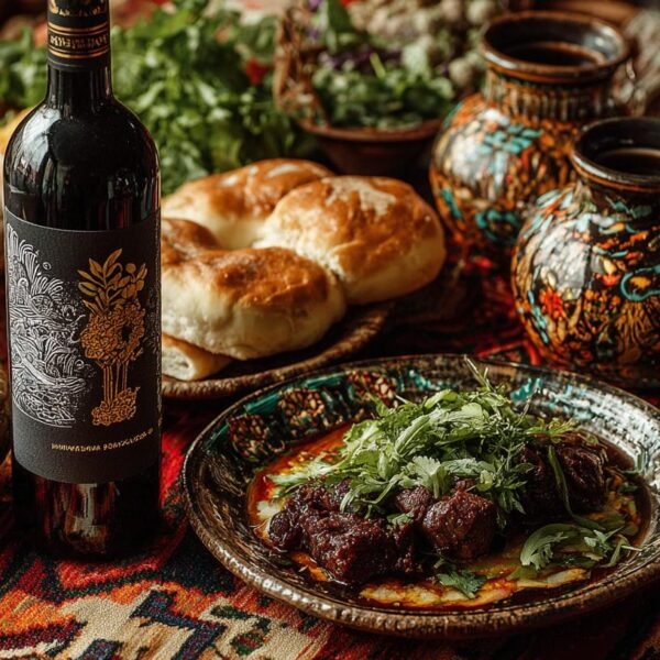 How to Pair Dry Red Saperavi with Traditional Dishes