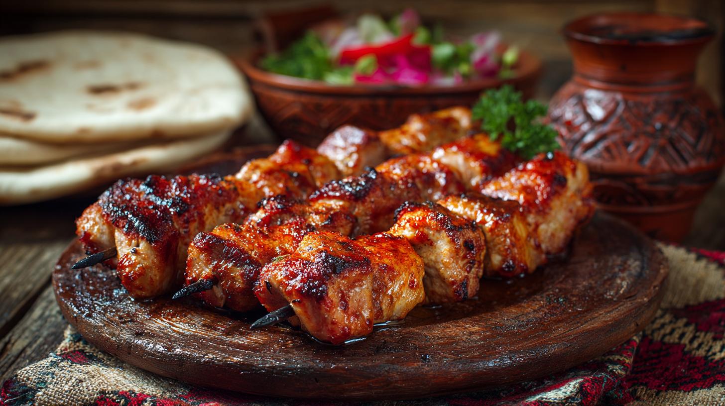 Mtsvadi: The Authentic Georgian Pork Mtsvadi (Shashlik) Recipe. Exploring Mtsvadi Variations Across Georgia