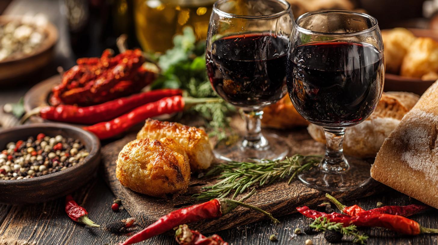 Best Georgian Wines to Pair with Spicy Dishes. Pairing Guide for the Best Georgian Wines to Pair with Spicy Dishes