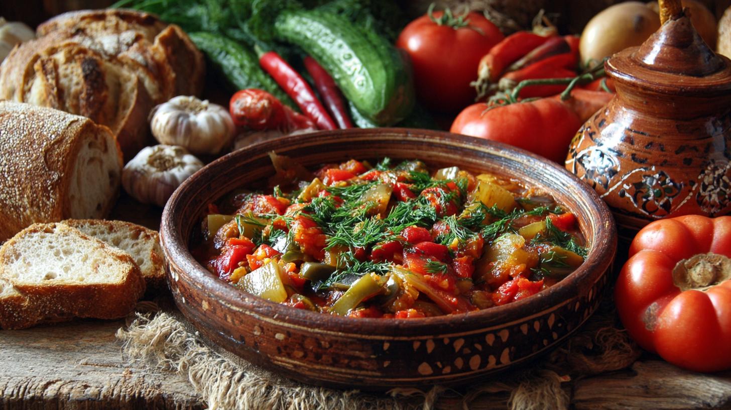 Adjapsandali: Georgian Vegetable Stew for Summer. Seasonal Context and Why Ajapsandali is Ideal for Summer