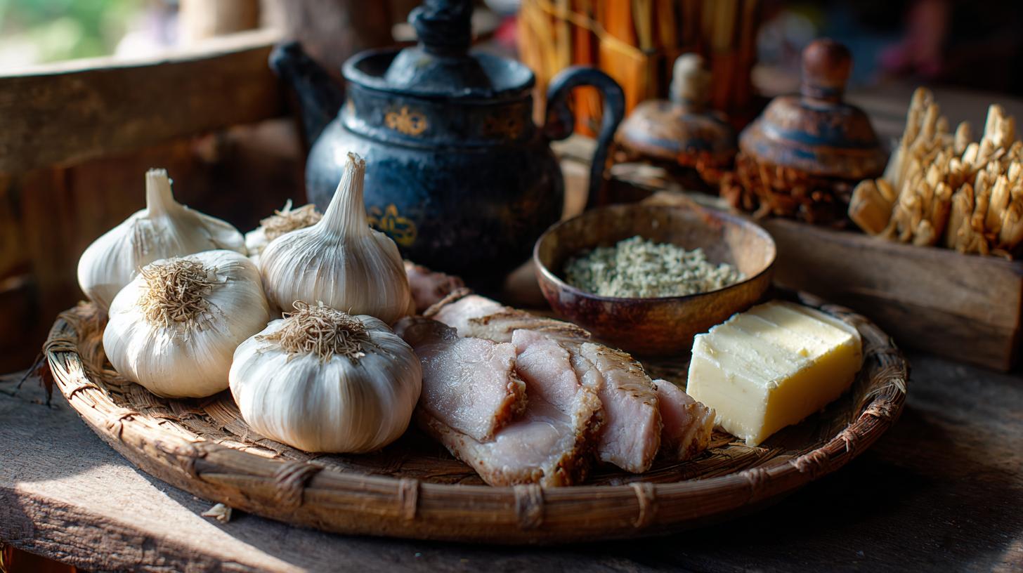 Rachan Food Traditions: Garlic, Pork, and Butter. Cultural and Social Contexts Surrounding Rachan Food Traditions Rachan Food Traditions: Garlic, Pork, and Butter. Cultural and Social Contexts Surrounding Rachan Food Traditions