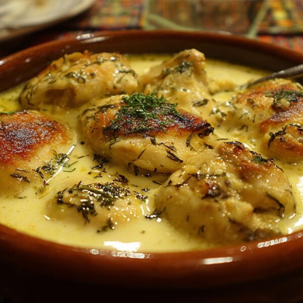 Chkmeruli: Chicken in Garlic and Milk Sauce from Racha – A Traditional Georgian Delight