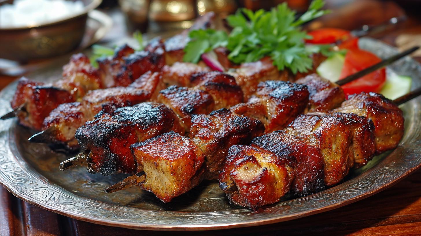 Mtsvadi: The Authentic Georgian Pork Mtsvadi (Shashlik) Recipe. Step-by-Step Guide to Preparing Authentic Georgian Pork Skewers