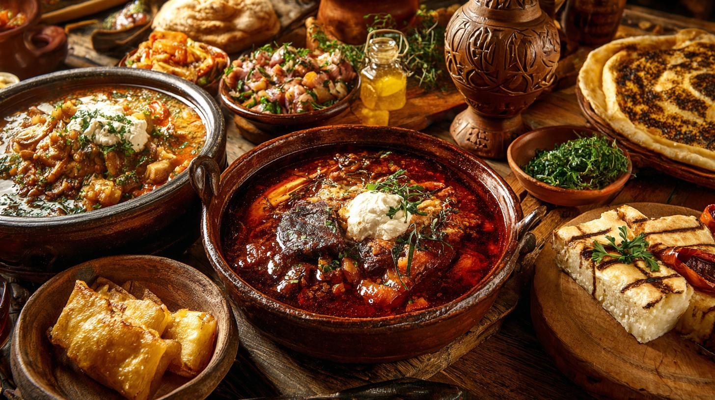 Fusion Dishes: Georgian-Spanish or Georgian-Italian Ideas. The Foundations of Georgian, Spanish, and Italian Culinary Traditions