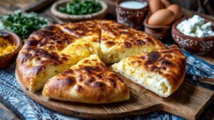 Imeretian Khachapuri: Traditional Georgian Cheese Bread Recipe
