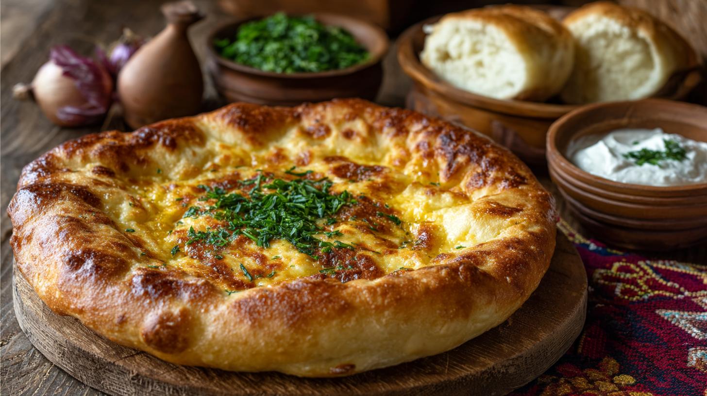Megrelian Khachapuri Recipe with Sulguni Cheese. Origins and Cultural Significance of Megrelian Khachapuri