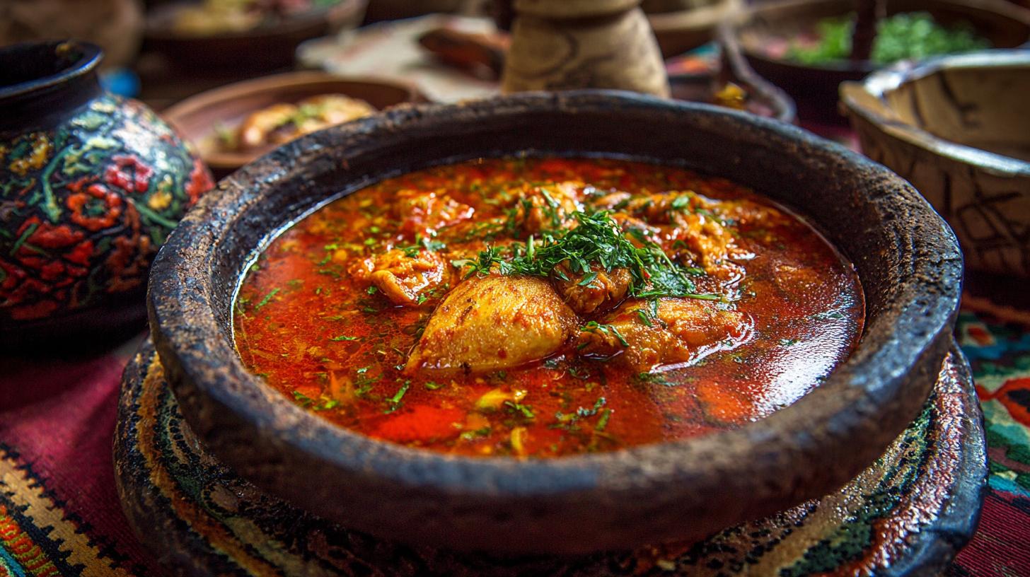 Chakhokhbili: Traditional Kakhetian Chicken Stew. Historical and Cultural Context of Chakhokhbili