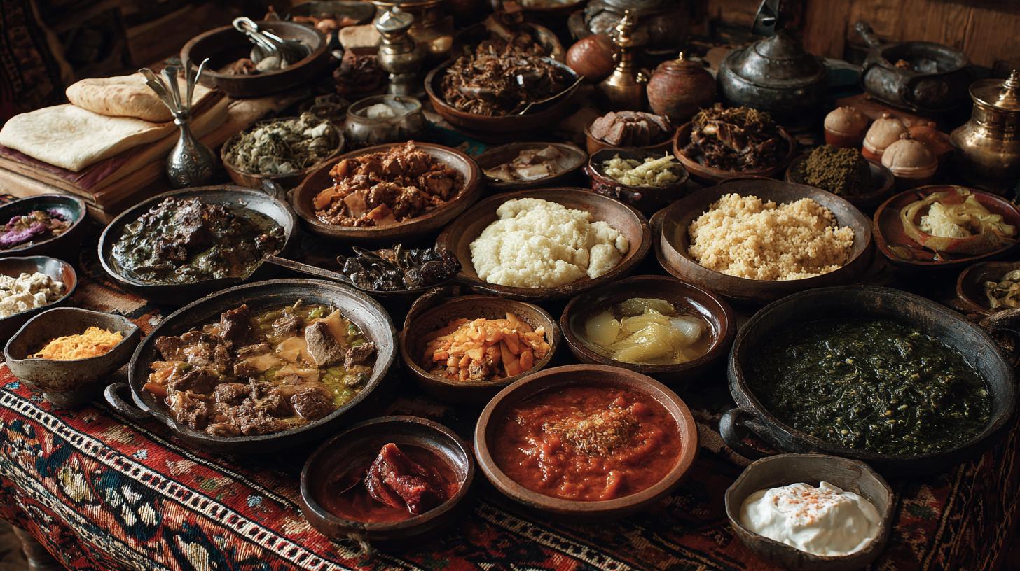 Key Dishes for a Traditional Georgian Feast. The Rhythm and Flow of the Feast Key Dishes for a Traditional Georgian Feast. The Rhythm and Flow of the Feast