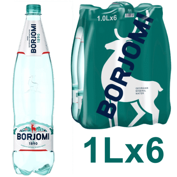 Borjomi in PET package 6L