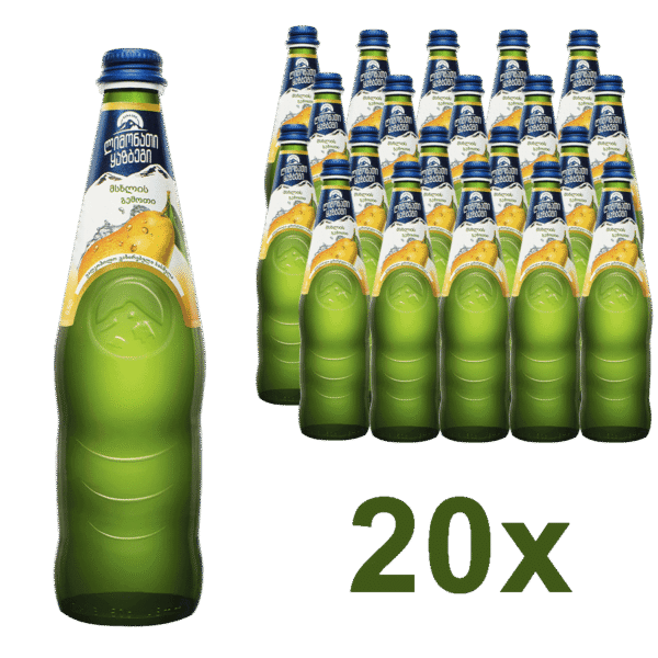 Georgian Kazbegi Pear lemonade dushes