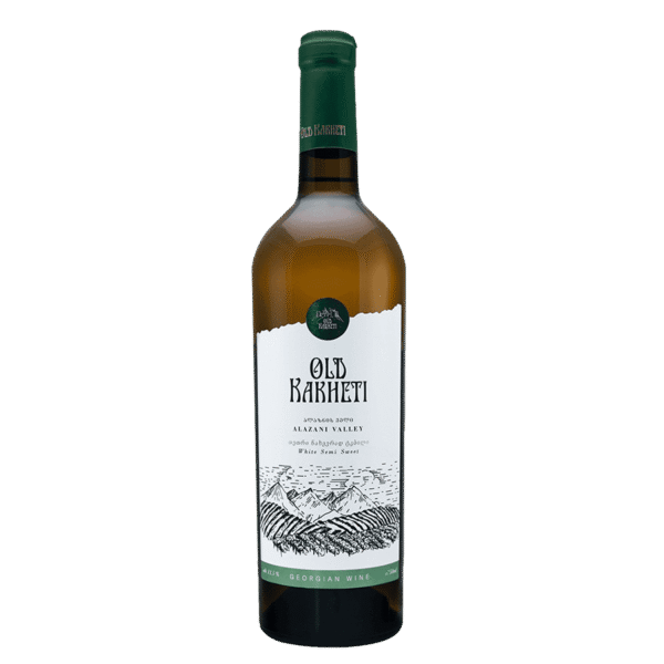 Old Kakheti Alazani Valley white semi-sweet wine